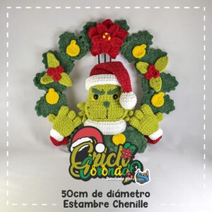 Kit Corona Grinch Navidad